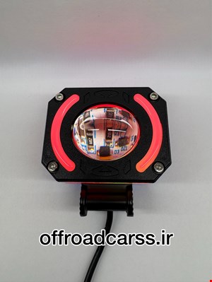 پروژکتور تک لنز نئون  RGB 7 رنگ موتور سیکلت و خودرو آفرودی 