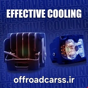 پروژکتور آفرودی TBS مدل S50W | نور قوی 50 وات بدنه فلزی