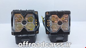 پروژکتور آفرودی TBS مدل S50W دو لنز 50 وات بدنه فلزی