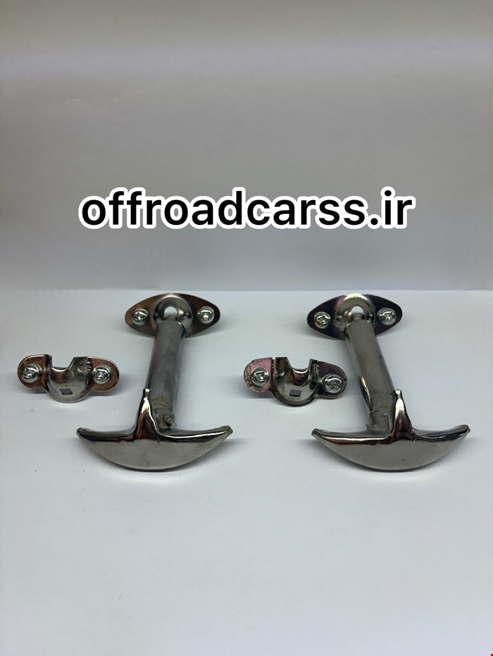 قلاب کاپوت جیپ صحرا شهباز و رنگید آبکاری کروم