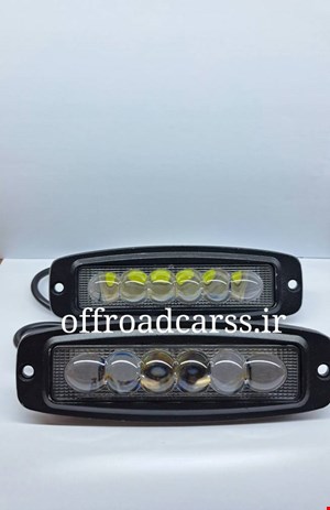 پروژکتور تو سپری خطی لنزدار تک رنگ ۱۸ سانت 