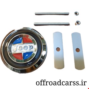 آرم گرد جلو پنجره