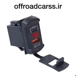پنل مستطیل USB ,TYPE C