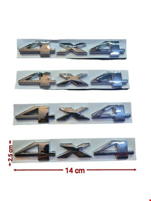 آرم 4x4فلزی استیل