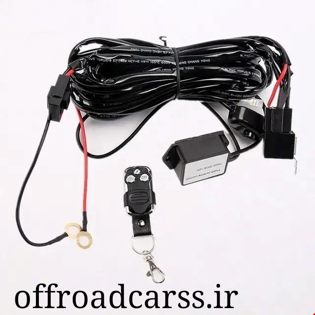 سیم کشی لایت بار و پرژکتور ریموت دار