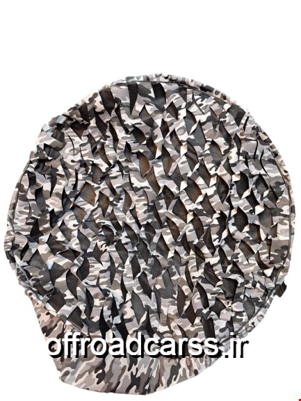 روکش زاپاس و کاپوت چریکی(طوسی)