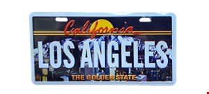 پلاک تزئینی Los Angeles