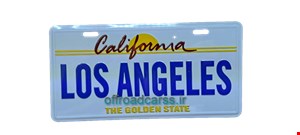 پلاک تزئینی Los Angeles