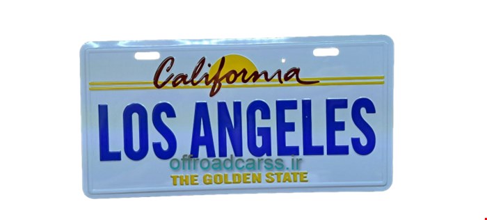 پلاک تزئینی Los Angeles