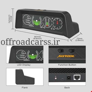 شیب سنج، GPS و قطب نما مدل X90
